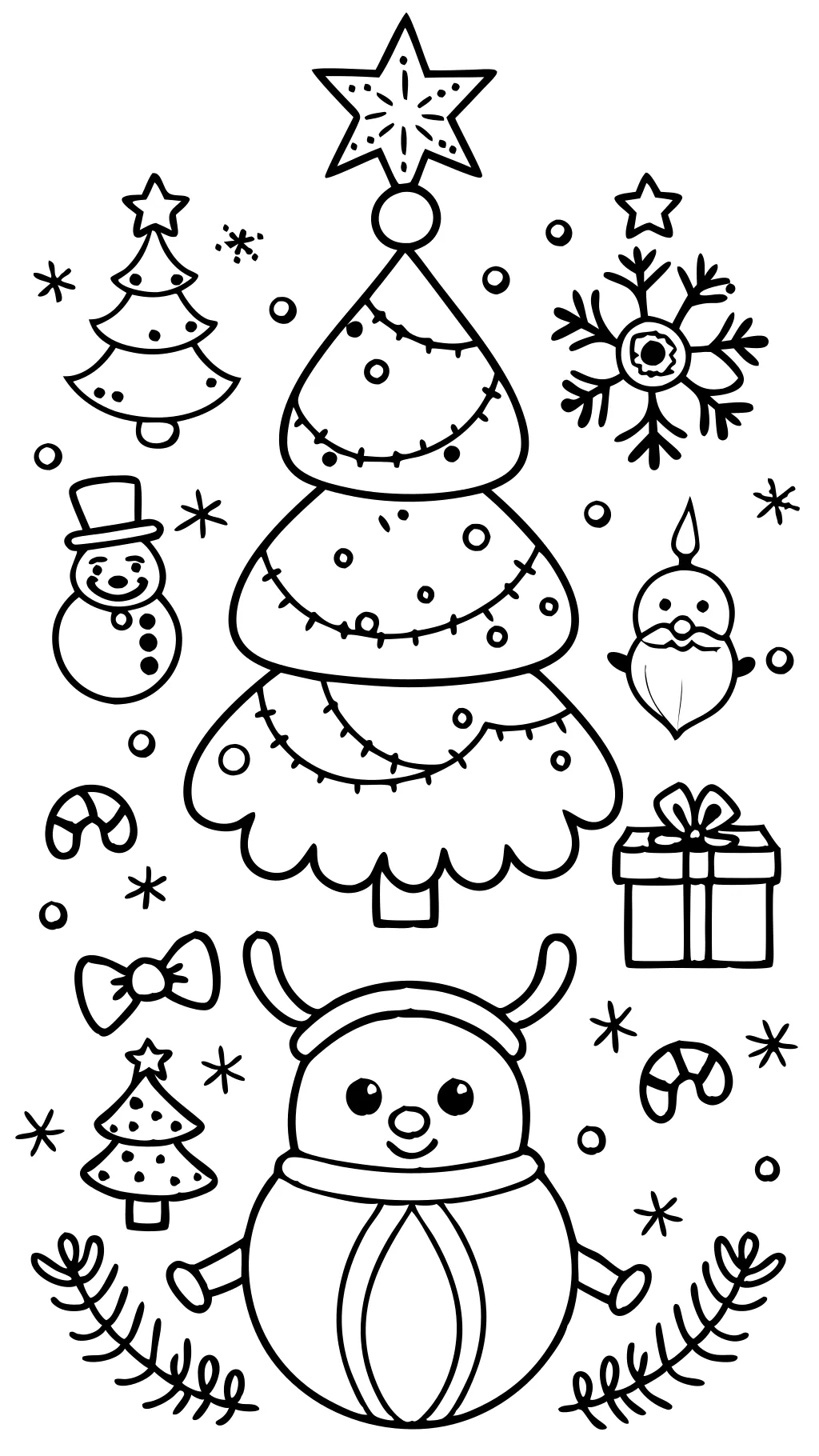 coloriages de Noël gratuits